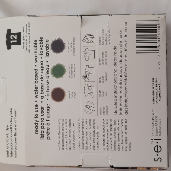 SEI Tumble Dye Tie Dye Kit Set 2 Sets, New - Picture 2 of 5